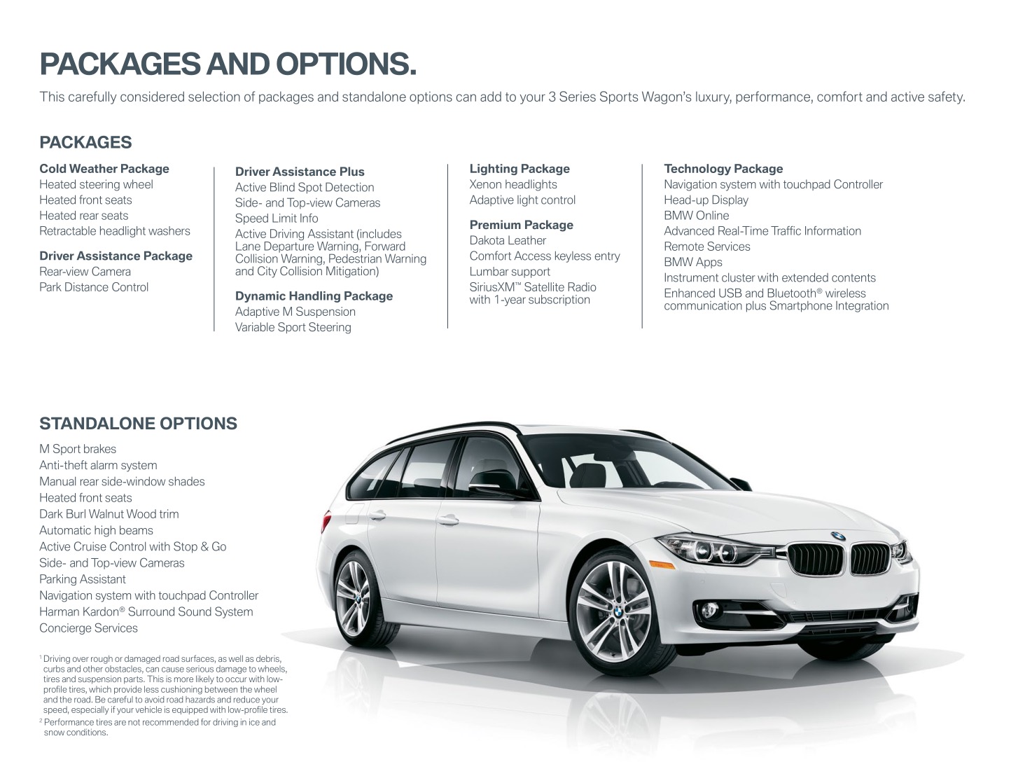2014 BMW 3-Series Wagon Brochure Page 14